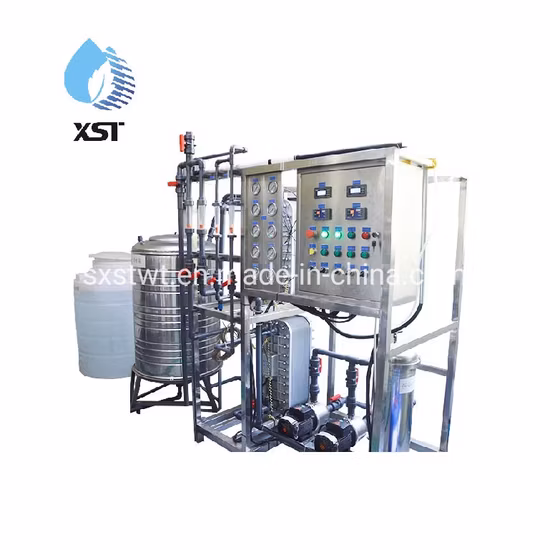 Pharmazeutisches gebrauchtes entionisiertes Reinstwasseraufbereitungsanlage 500L/H EDI-System
