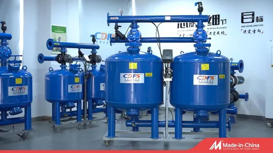 Medienquarzsandfilter zur Wasseraufbereitung